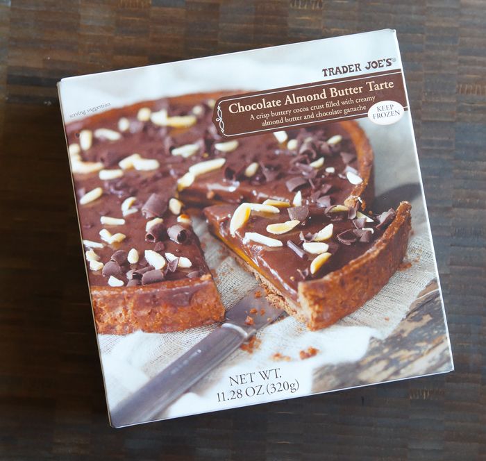 Sweet on Trader Joe's Sunday Chocolate Almond Butter Tarte Bake at 350°